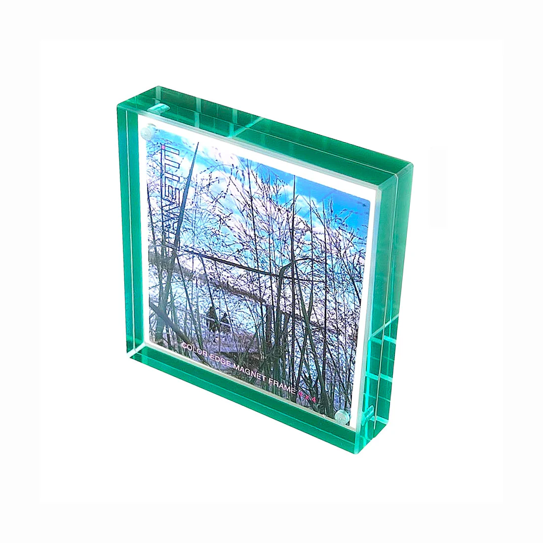 Canetti Color Edge Acrylic Magnet Frame - Image 3