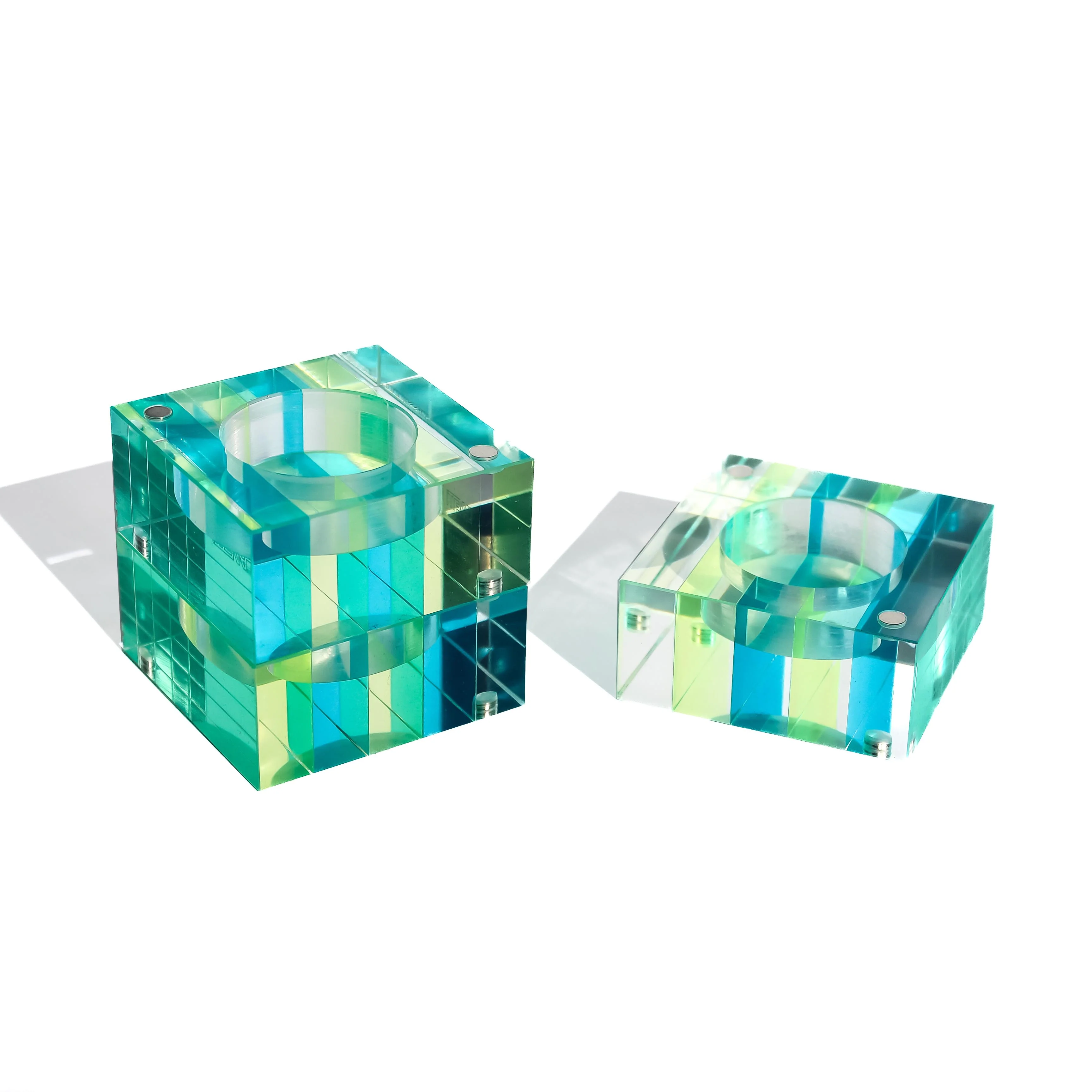 Canetti Designs Magnetic Acrylic Tea Candle Holders - Image 3