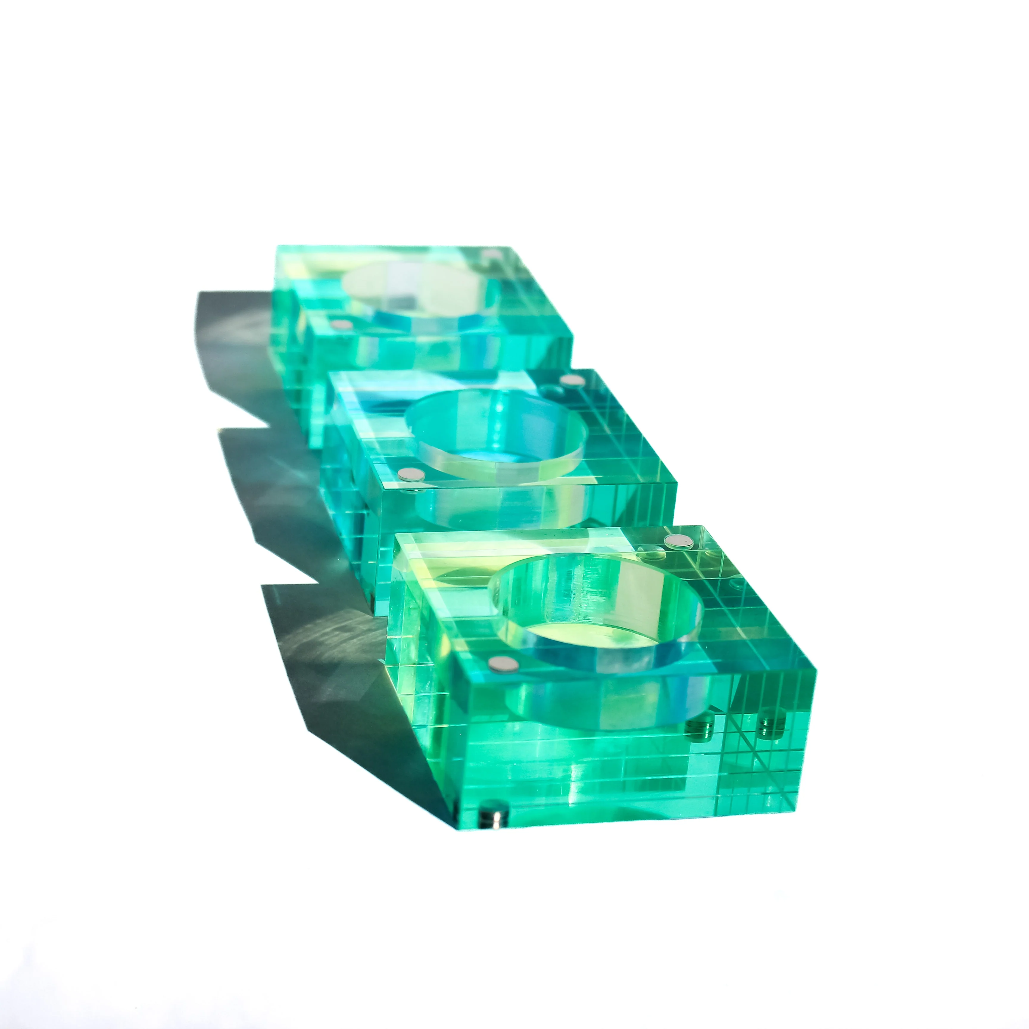 Canetti Designs Magnetic Acrylic Tea Candle Holders - Image 4