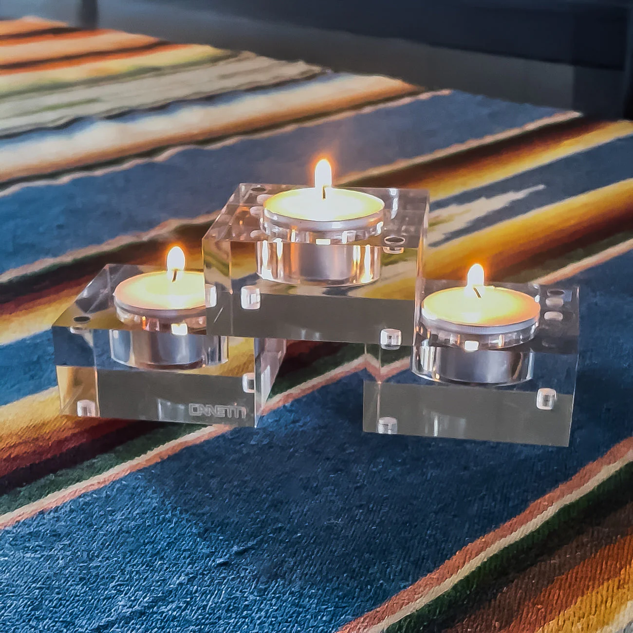 Canetti Designs Magnetic Acrylic Tea Candle Holders - Image 6