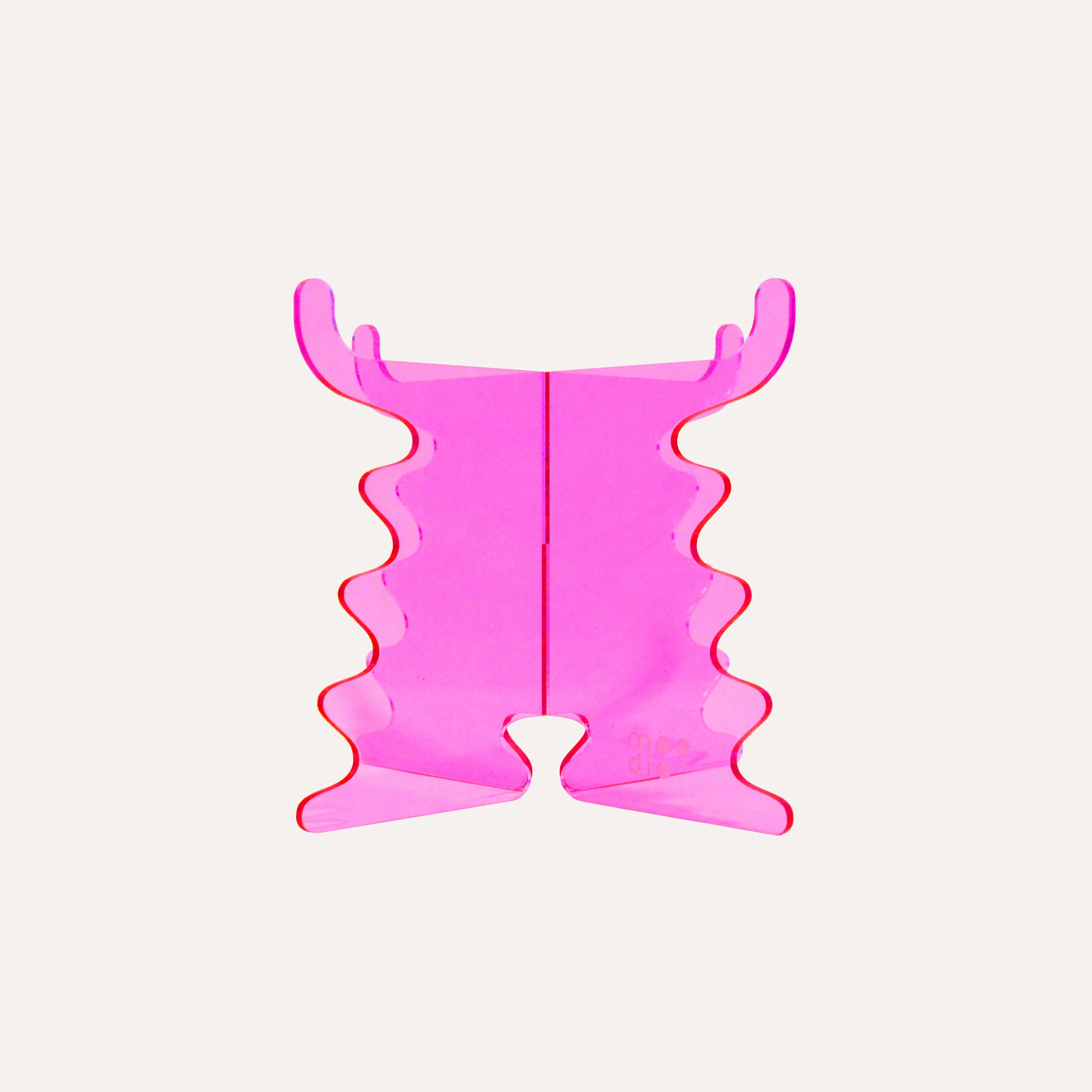 Moodio Ripple Plant Riser Acrylic Stand - Image 4