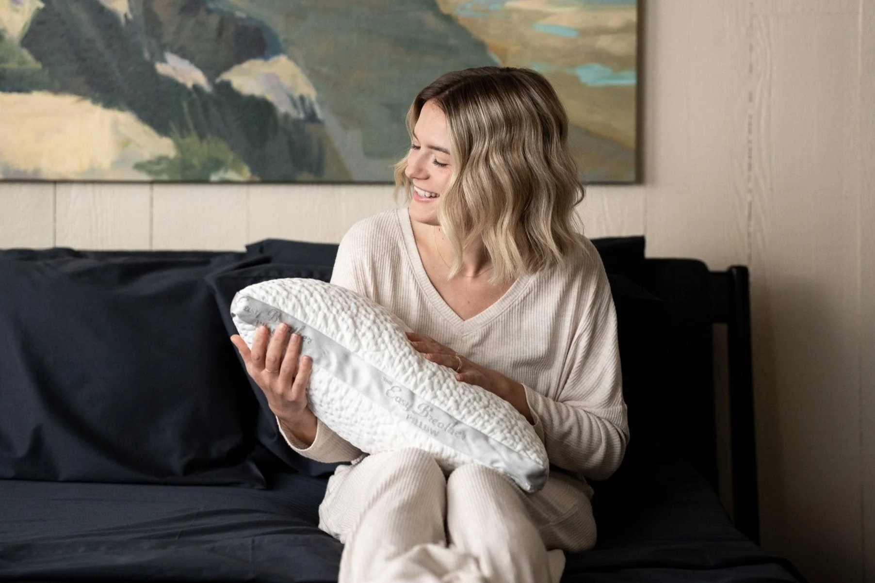 Nest Bedding Easy Breather Premium Shredded Foam Pillow - Image 12