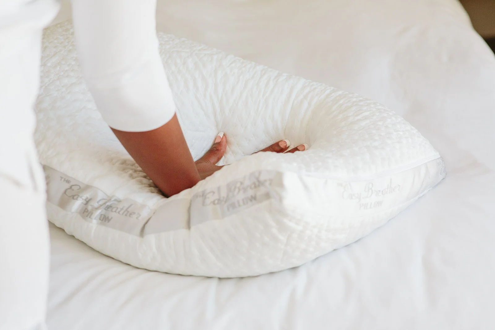 Nest Bedding Easy Breather Premium Shredded Foam Pillow - Image 7