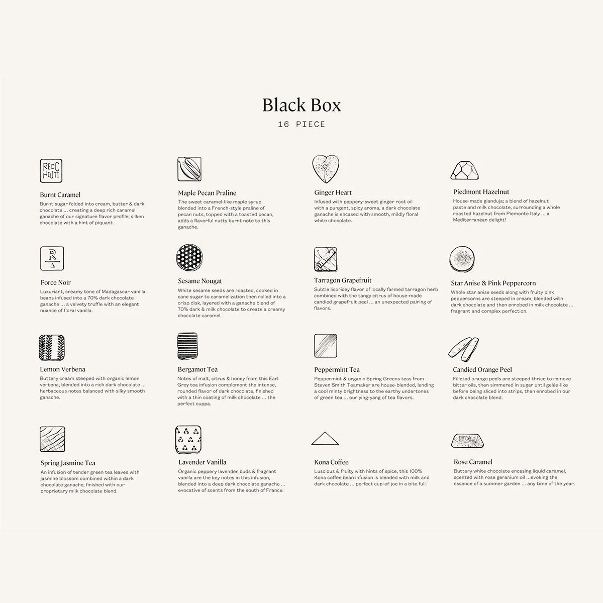 Recchiuti Confections Black Box Chocolates - Image 6