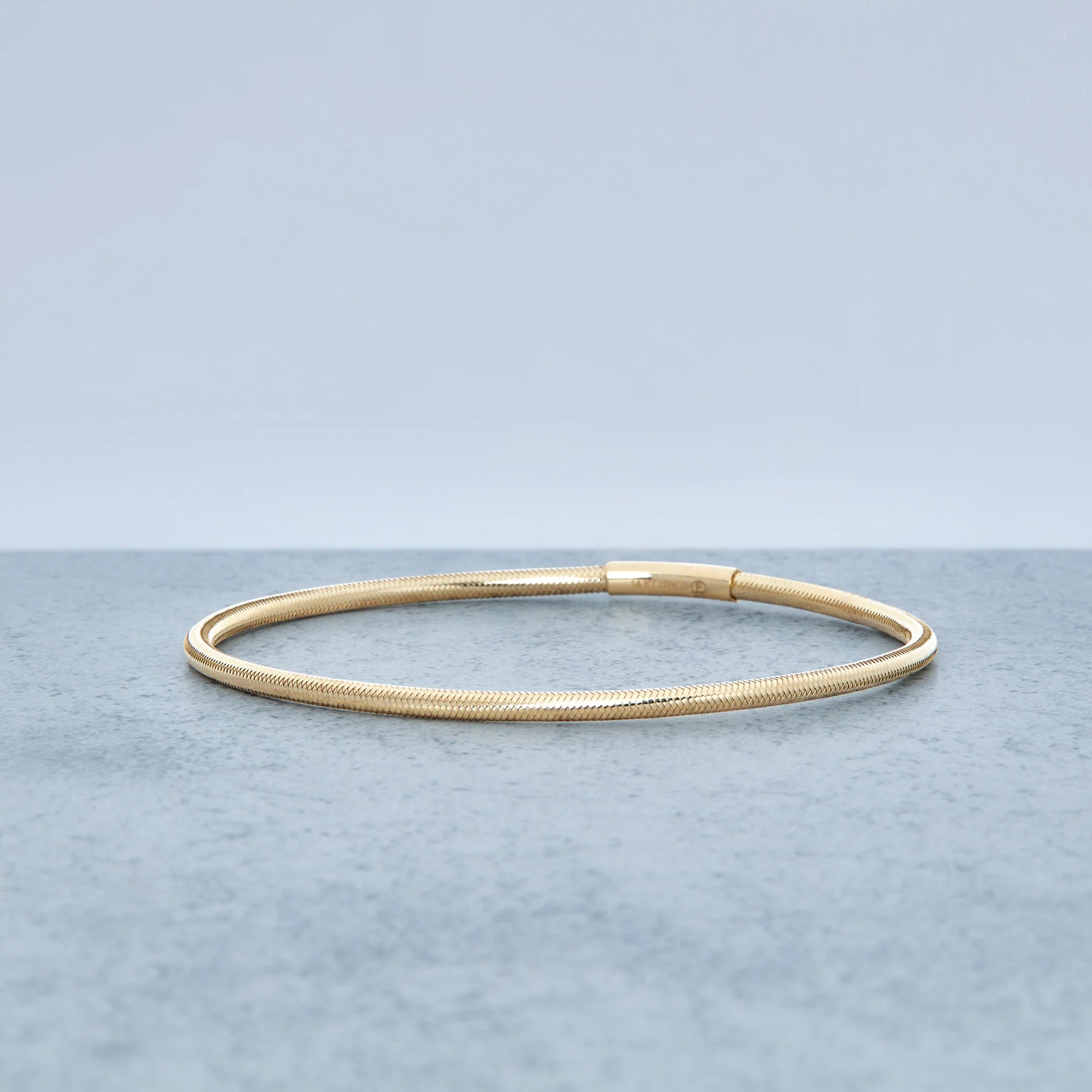 Stone and Strand Liquid Gold Stretch Bracelet