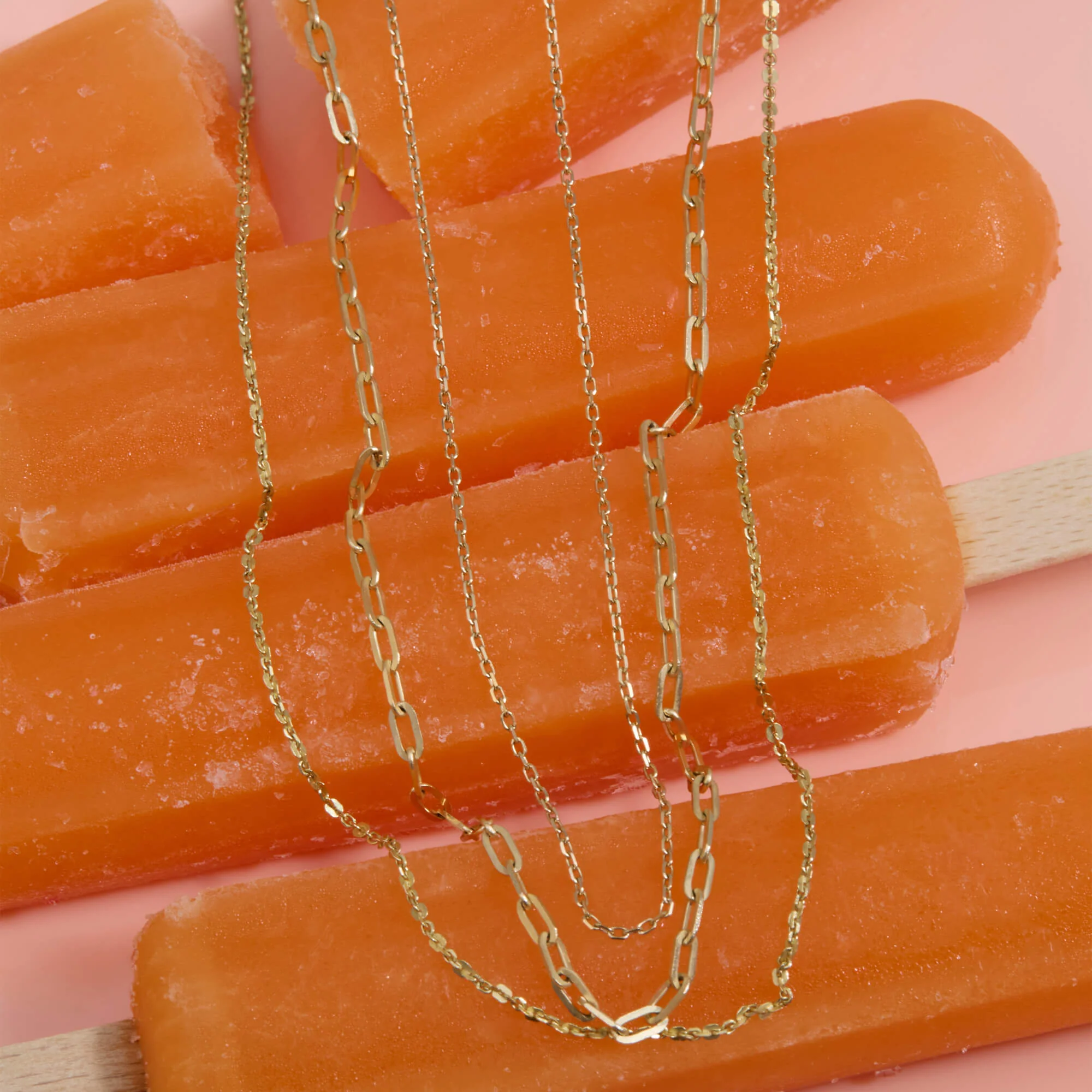 Stone and Strand Pivot Paperclip Chain - Image 11