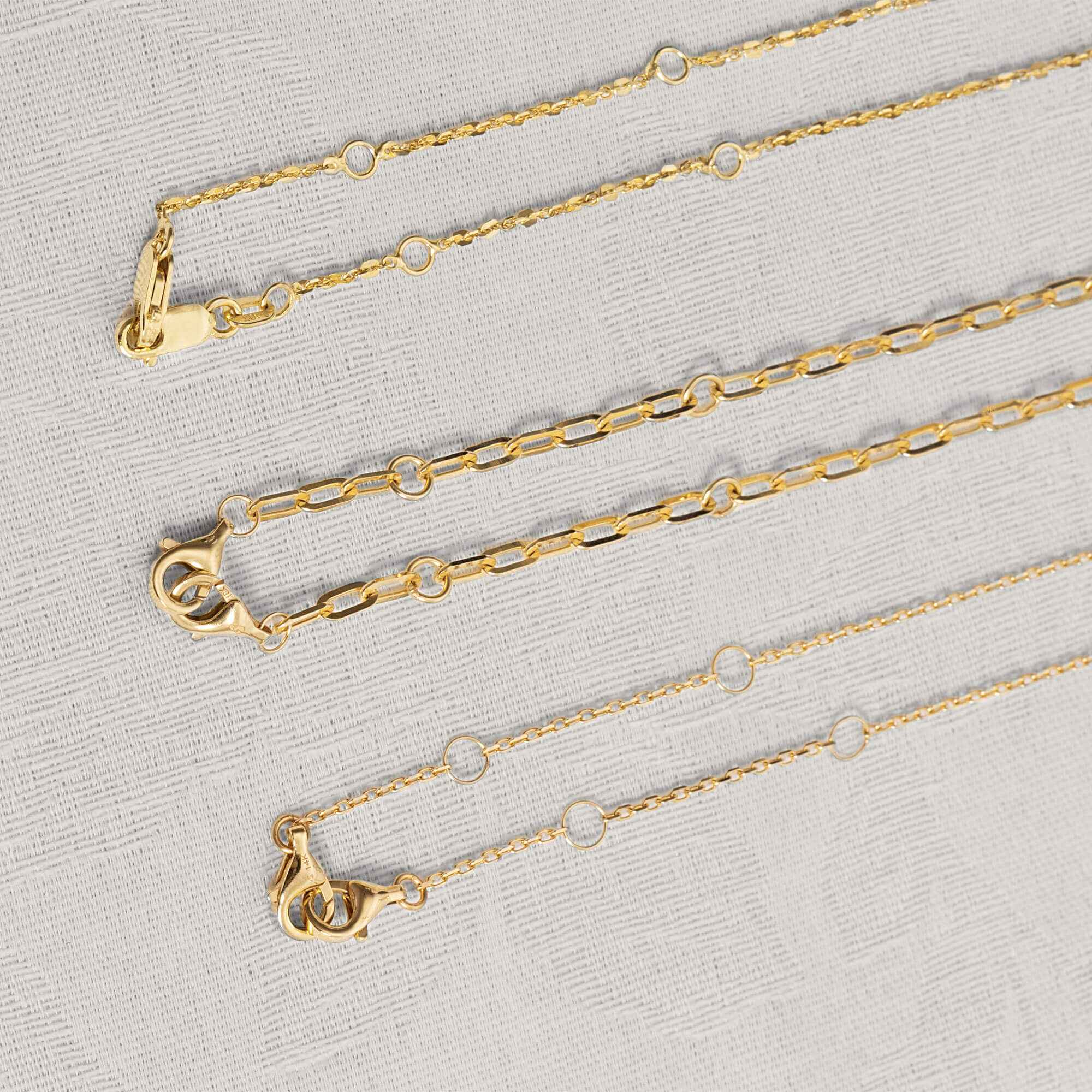 Stone and Strand Pivot Paperclip Chain - Image 14
