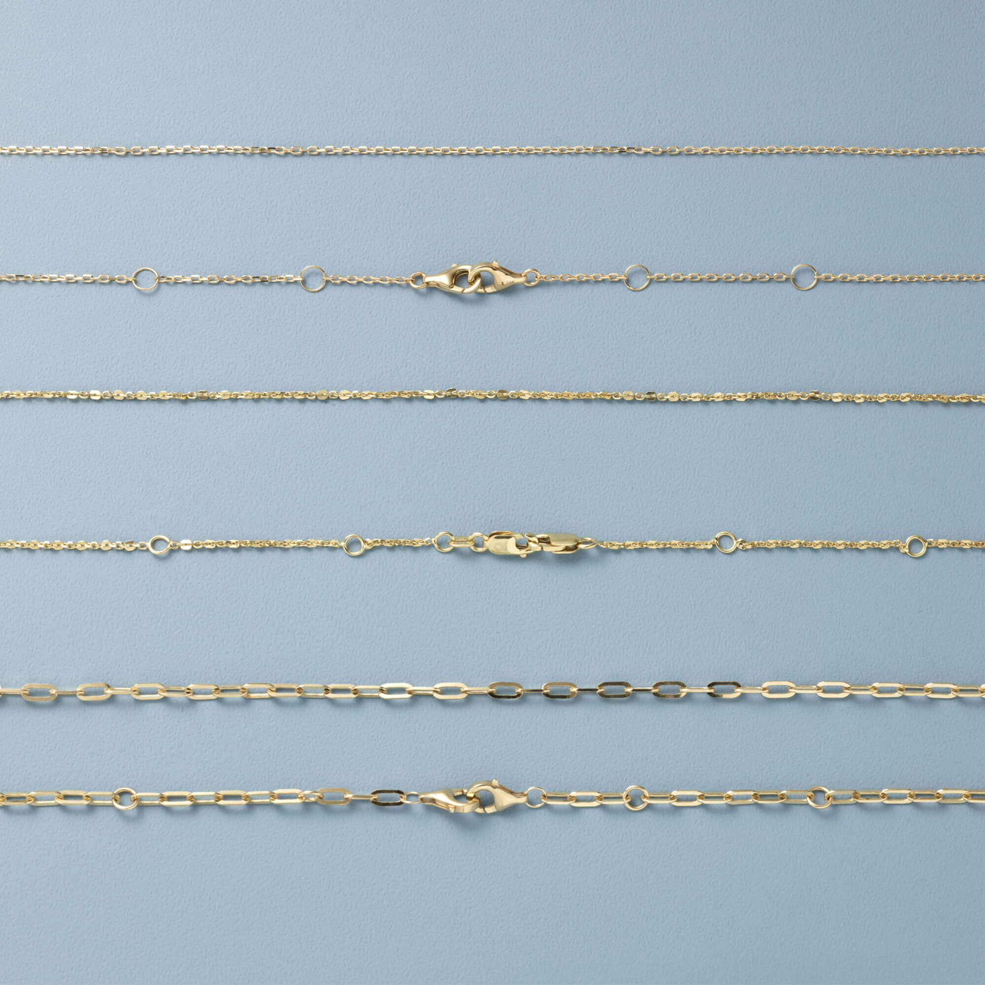 Stone and Strand Pivot Paperclip Chain - Image 9