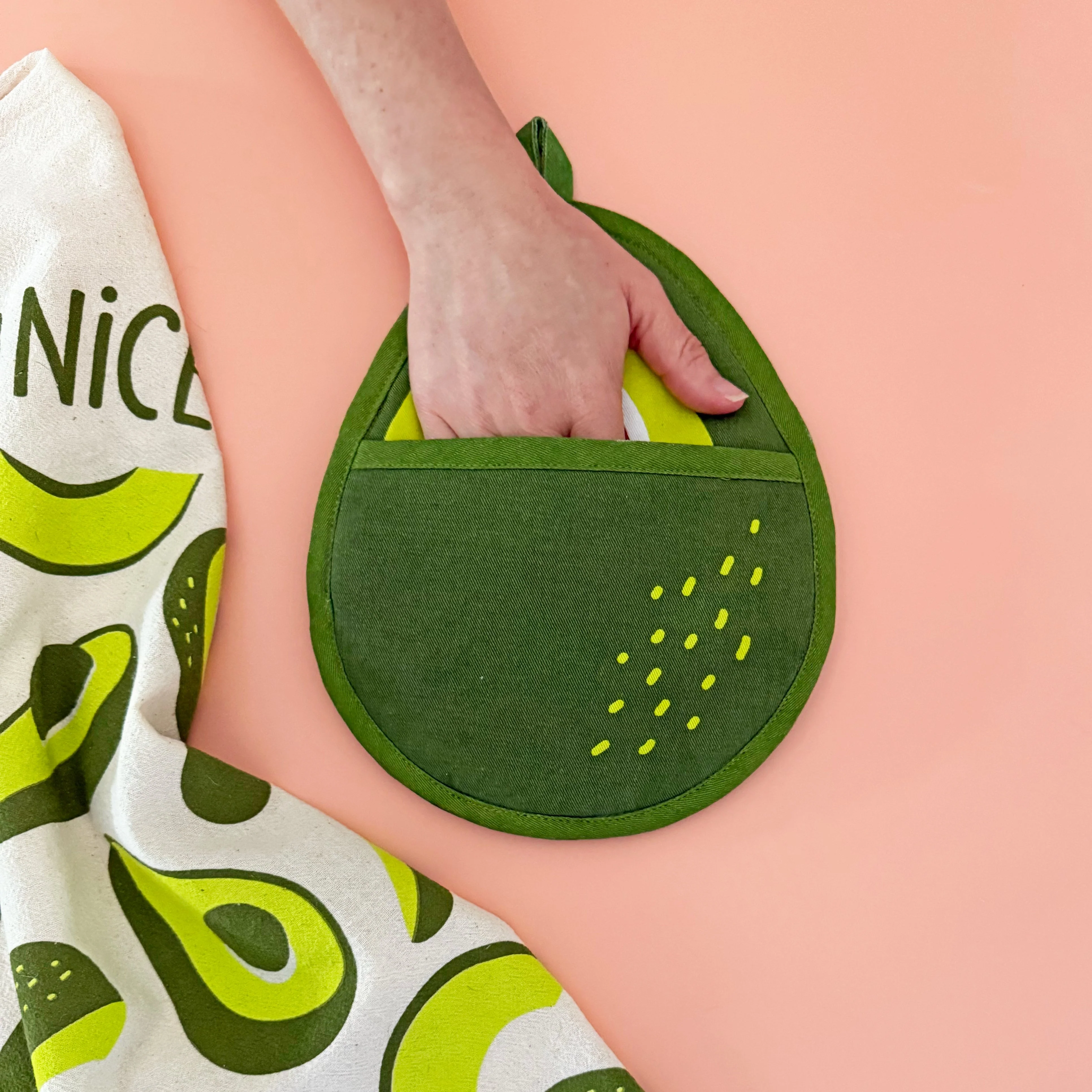 The Neighborgoods Avocado Pot Holder